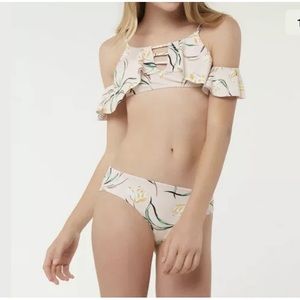 O’Neill Claris Off-The-Shoulder Two-Piece Swimsuit